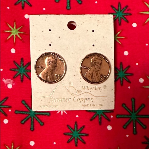 New~ Penny Earrings - Picture 3 of 3